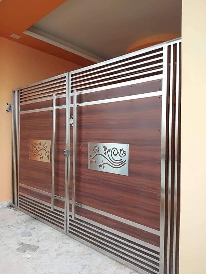 30 Modern Style Front Gate Ideas for Your Home -