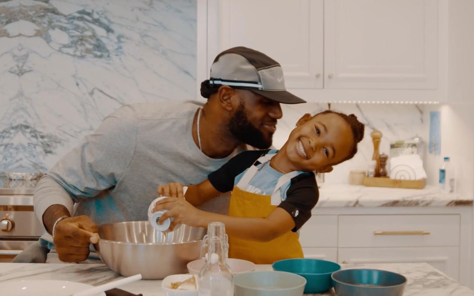 LeDad! With a little help from her dad, Zhuri James whips up a delicious meal in this video for her YouTube channel