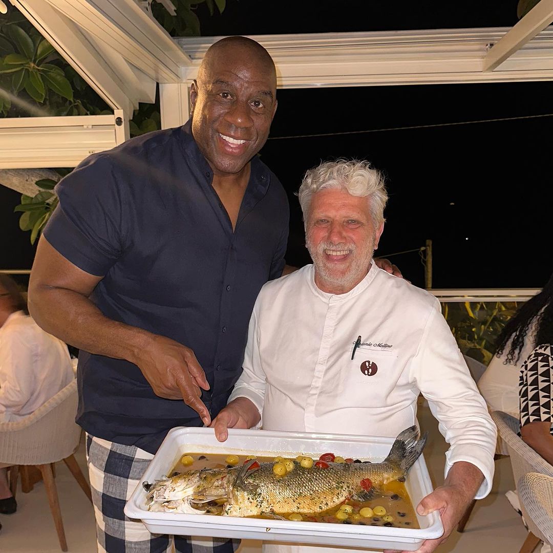 'Nothing Like Quality Family Time,' Lakers legend Magic Johnson says as he and his family continue their European vacation in Italy