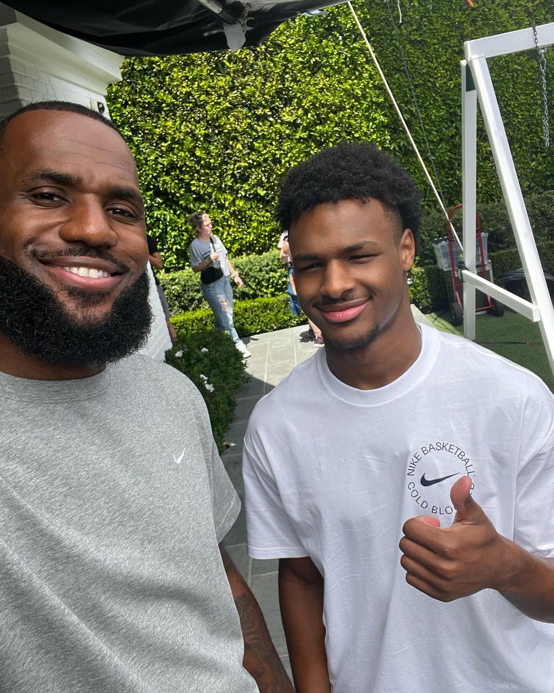 HAPPY BIRTH DAY! NBA legend LeBron James congratulates Bronny on his birthday with a video tribute