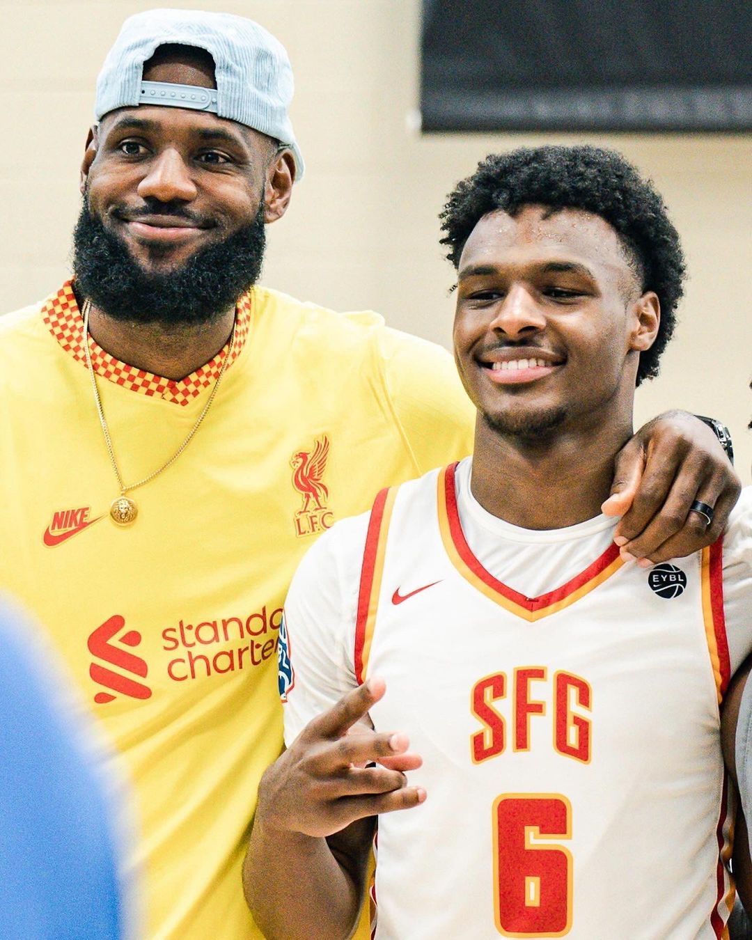 HAPPY BIRTH DAY! NBA legend LeBron James congratulates Bronny on his birthday with a video tribute