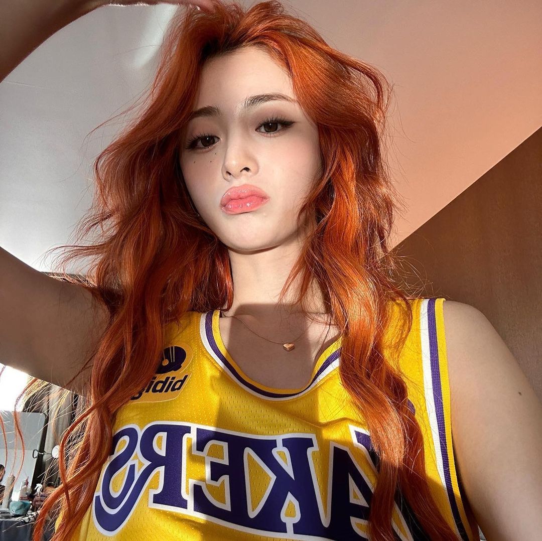 LeDating! Huh Yunjin, of the South Korean K-Pop girl group 'Le Sserafim' is supposedly dating NBA star Lebron James