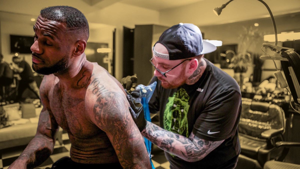 Unveiling King James' fantastic tattoos, the hidden meanings behind masterpiece ink