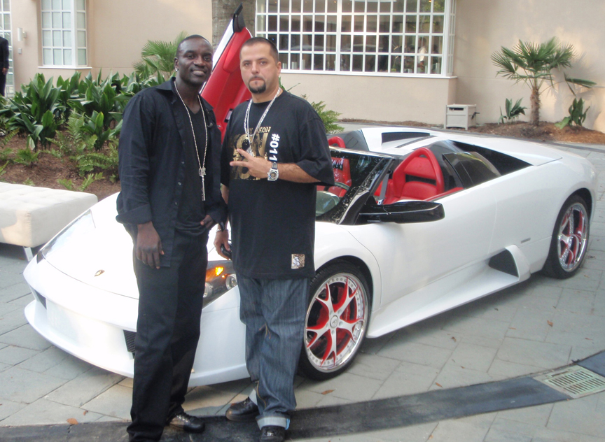 Akon Reveals Exquisite Pearl White Car Exclusively Reserved for the Elite Few