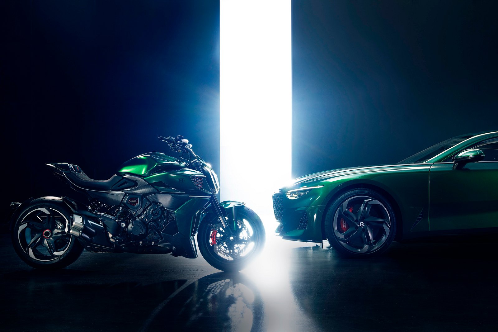 Bentley launches its first motorcycle in collaboration with Italy's Ducati but it isn't cheap