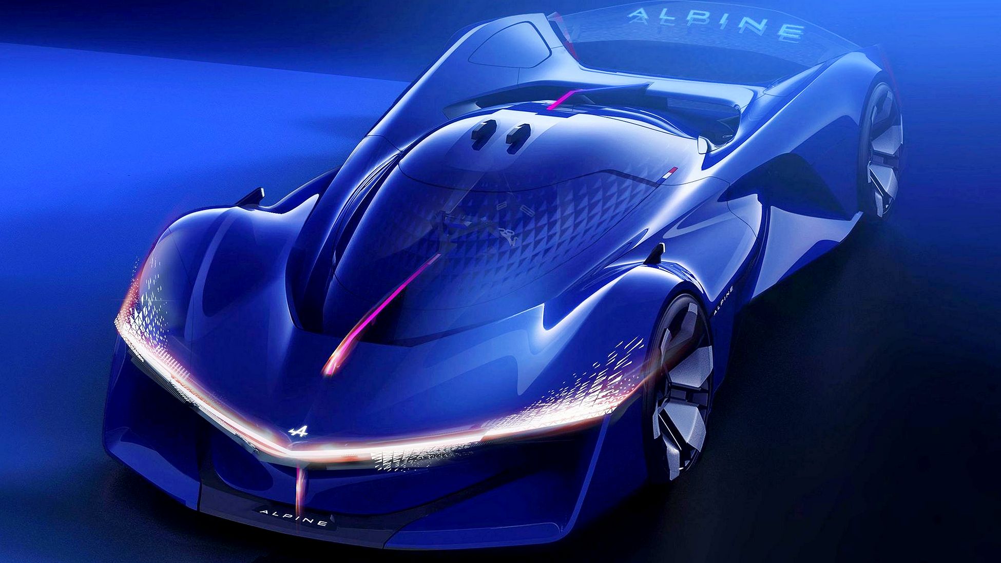 Alpine's hydrogen-powered 'alpenglow' concept car nestles its driver in transparent cockpit: First look at the beautiful its