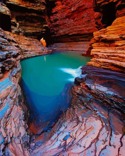 Experience the Calm of Australia's Natural Gem, the Spa Pool at Karijini National Park. - Mnews