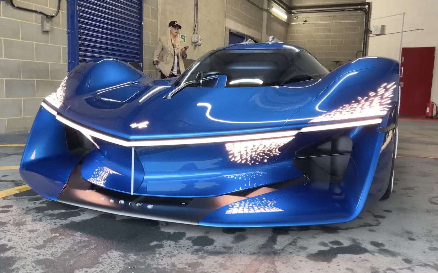 Alpine's hydrogen-powered 'alpenglow' concept car nestles its driver in transparent cockpit: First look at the beautiful its