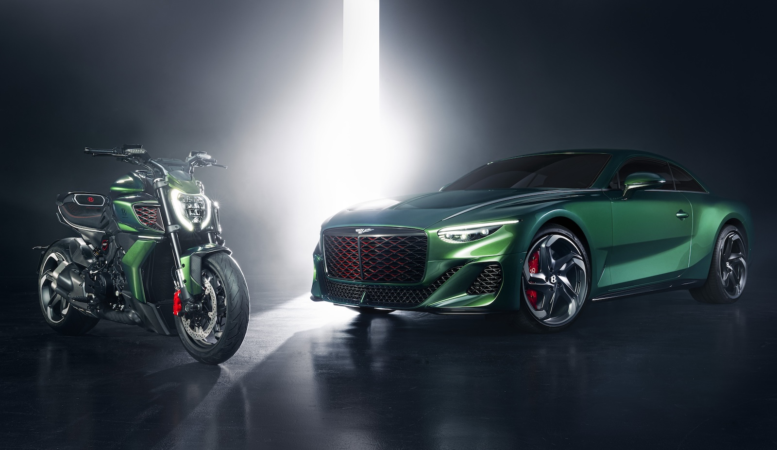 Bentley launches its first motorcycle in collaboration with Italy's Ducati but it isn't cheap