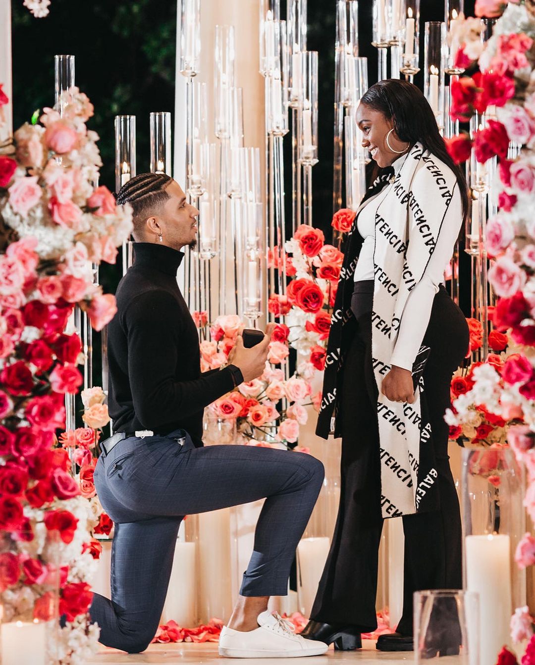 In a lavish ceremony, former Lakers player Josh Hart marries his high school sweetheart, Shannon