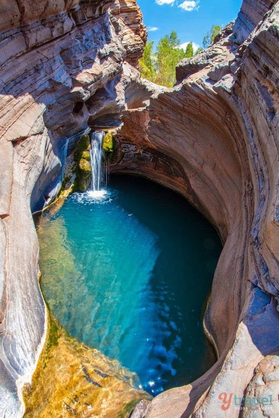 Experience the Calm of Australia's Natural Gem, the Spa Pool at Karijini National Park. - Mnews