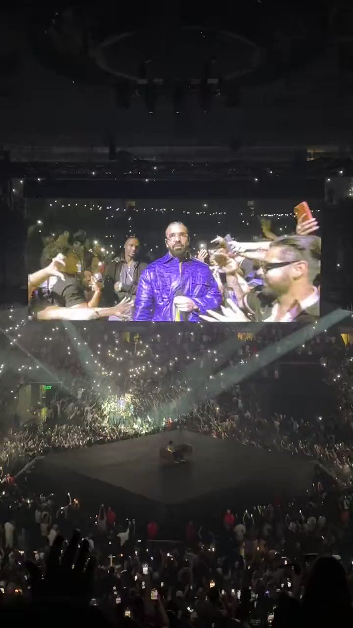 Drake, LeBron James, and Bronny Leave Los Angeles Concert Together