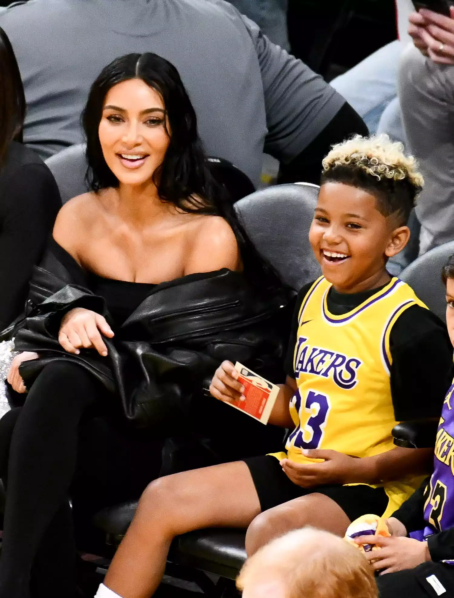 Celebrate Son Saint's eighth birthday with Kim Kardashian and the Los Angeles Lakers: 'Happy Twin's Birthday'