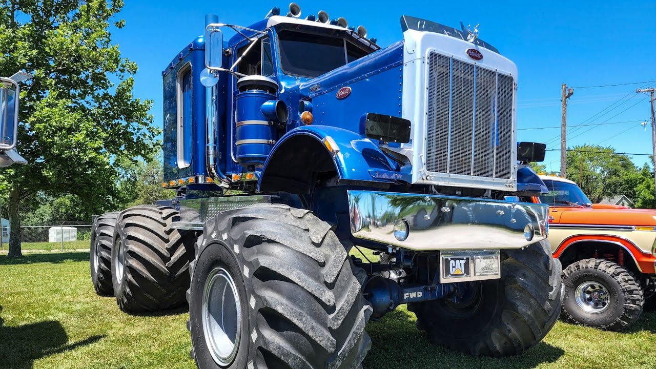 Close-Up of ABFI – 1986 Super MonsTer Tɾᴜck, “King of the Roɑd” PeterƄilt 6×6, Resurrected in 2023 – Car Magazine TV