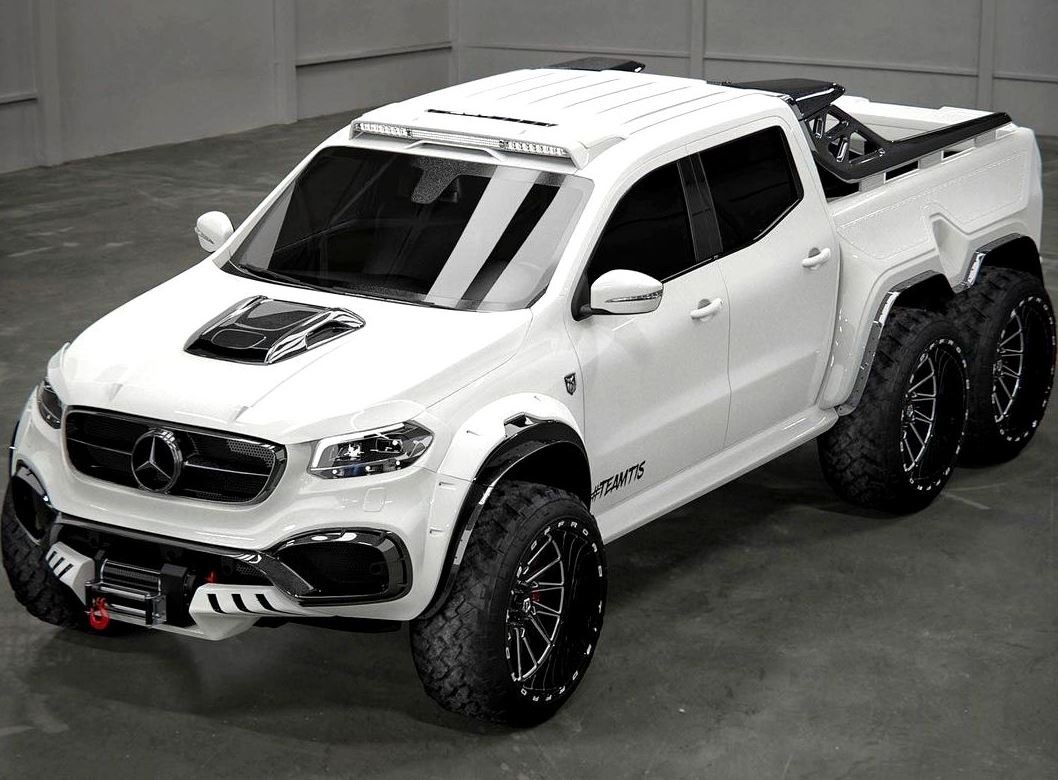 Close-Up of the Mercedes-Benz X-Class 66: Unveiling the Unique Street Beast - Car Magazine TV