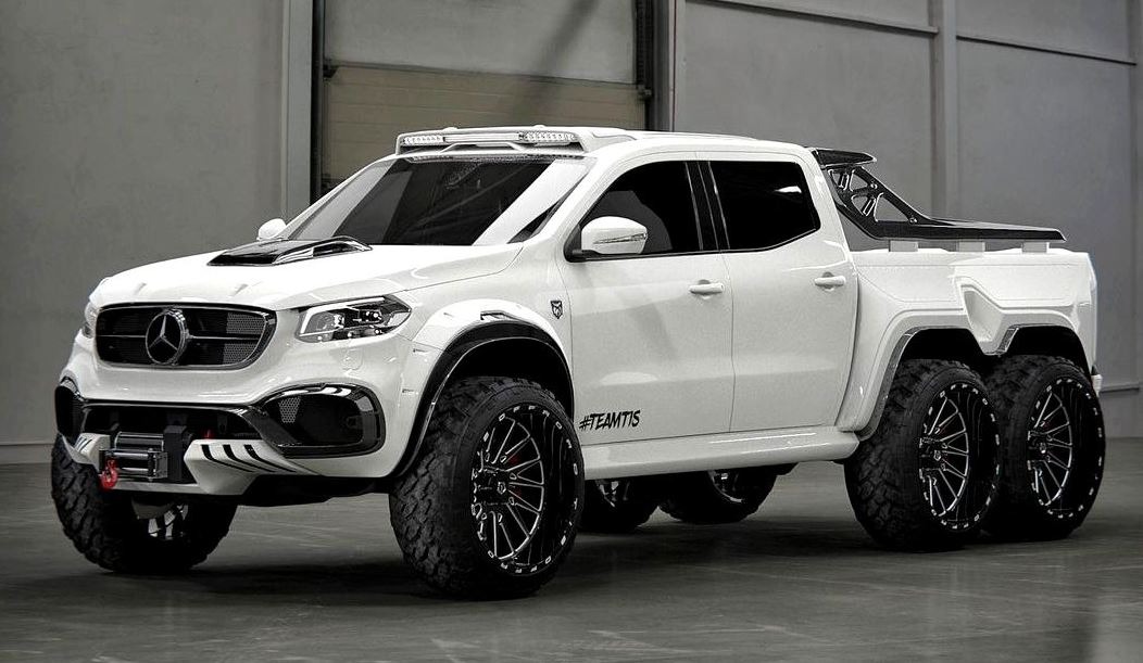 Close-Up of the Mercedes-Benz X-Class 66: Unveiling the Unique Street Beast - Car Magazine TV