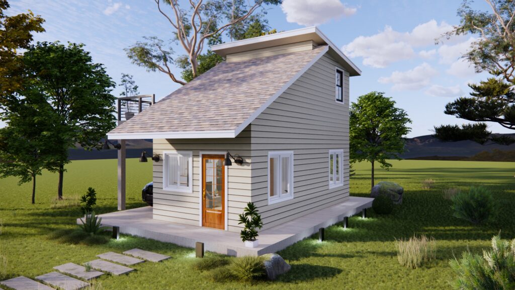 Loft Type Tiny House Design