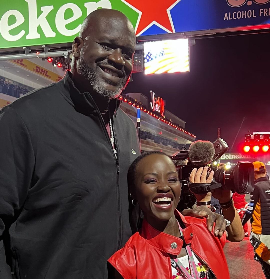 Shaq’s Marvel Moment: The Big ‘YES’ to Lupita Nyong’o, A Hollywood and Basketball Crossover