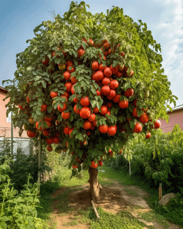 The Tomato Plant Yields An Incredible Abundance Of Fruit, Leaving People Astounded - Special 68