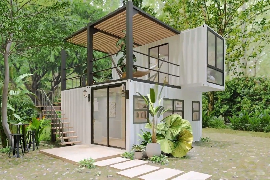 Eco-Haven: Building Your Dream Natural Life in a Container House