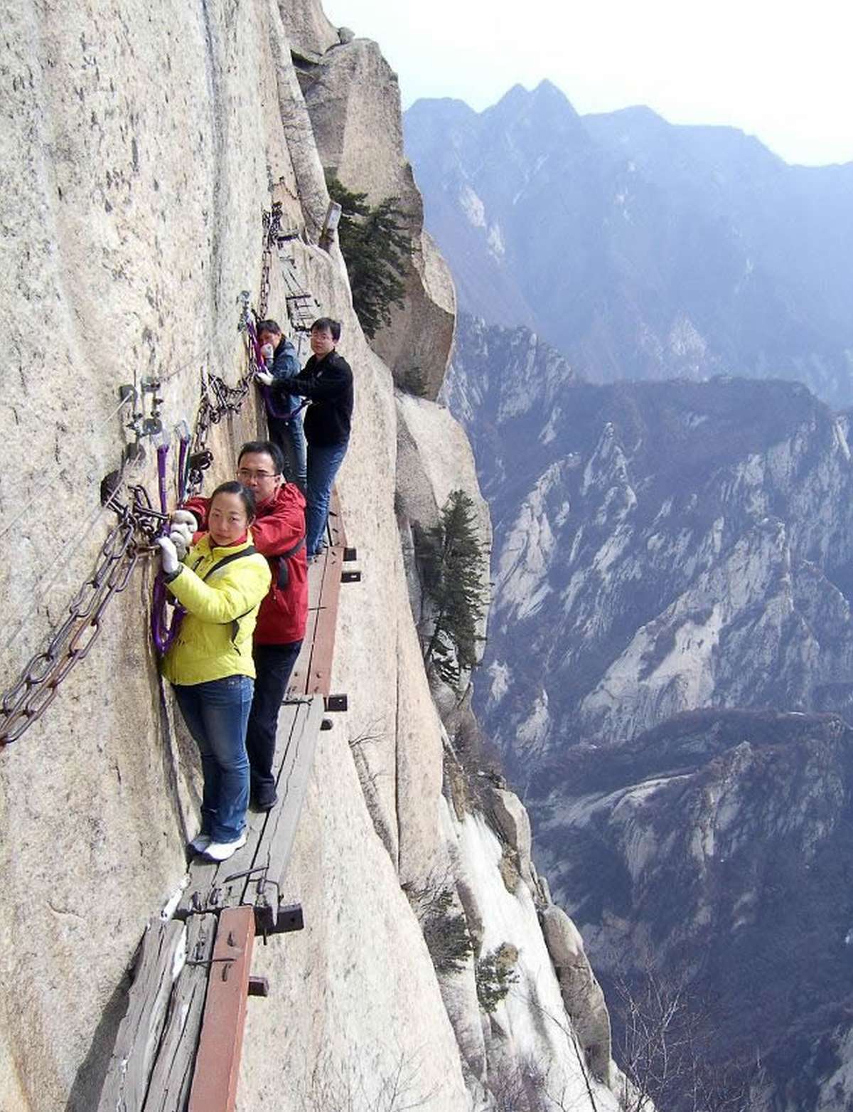Into the Abyss: Discovering the Unseen Wonders Along Hua Shan, the Pinnacle of Danger
