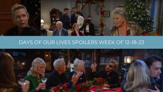 Salem’s Holiday Secrets: Days of Our Lives Teases Drama and Hope in Week of 12-18-23