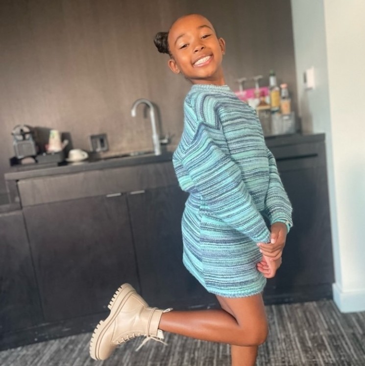 Mini Marvel: Zhuri James Wows Fans with Pro Makeup and Green Thumb Talents