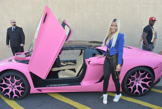 Rap Royalty Gesture: Rick Ross Gifts Nicki Minaj a Pink Lamborghini in a Birthday Surprise