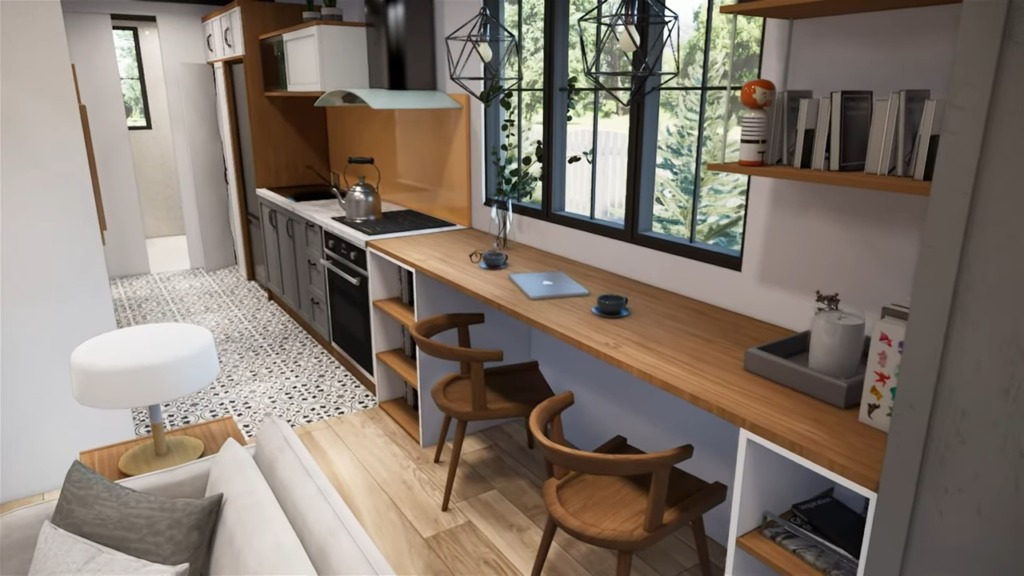 Beyond Small Spaces: Discovering the Elegance of a Tiny House Crafted for Independent Souls