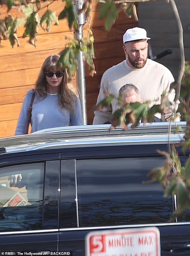 Taylor Swift Holds Hands With Boyfriend Travis Kelce As They Enjoy A Romantic Lunch Date At Nobu In Malibu... After Returning From Bahamas Vacation