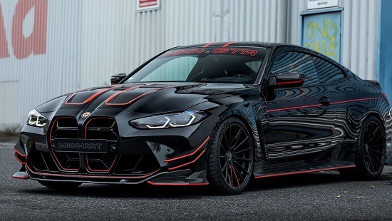 Next-Level Performance: Manhart's Customized BMW M4 2023 Takes the Road ...