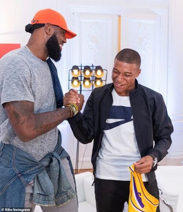 LeBron James and Kylian Mbappe discuss fame, winning and beginnings | Daily  Mail Online