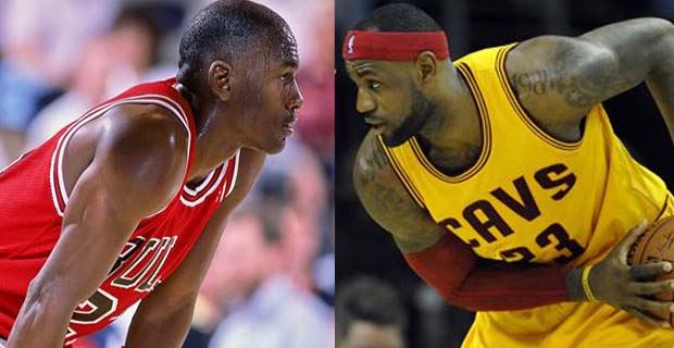 LeBron James ties Michael Jordan with seventh 40-point game