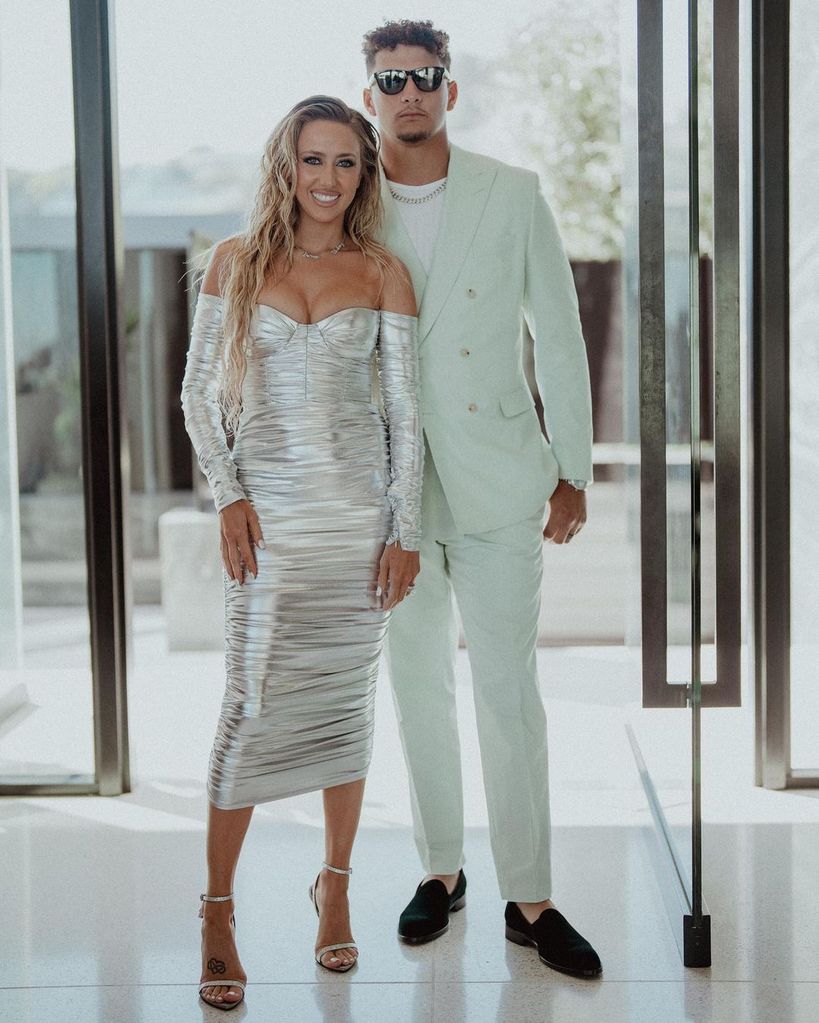 patrick mahomes brittany inside home