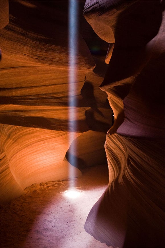 Antelope Cyn Light Shaft