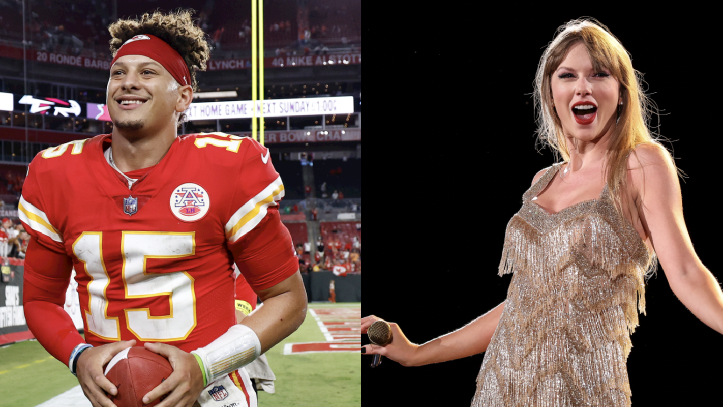 Patrick Mahomes Reveals Taylor Swift's Been Filming a Music Video