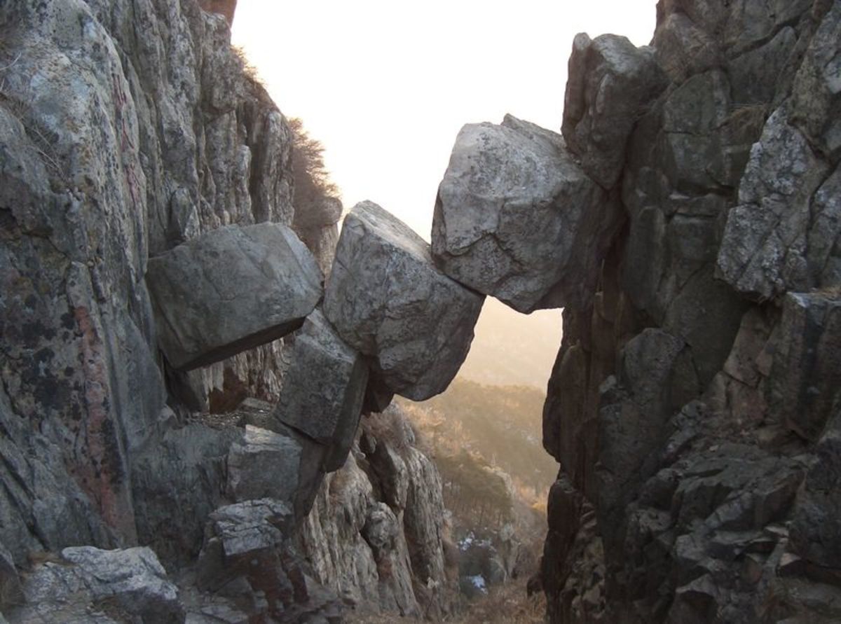 Immortal Bridge, Mt. Tai, China