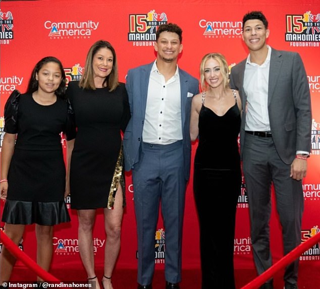 Patrick Mahomes' mom shares cryptic message on social media after her  daughter-in-law Brittany was called out for her 'high horse' behavior  following Chiefs' AFC title win | Daily Mail Online