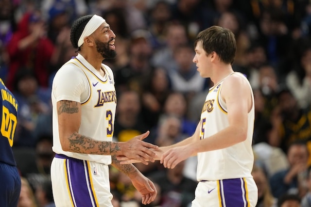 Austin Reaves: Being Anthony Davis' Teammate Makes Life Easier For Lakers