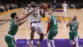 Celtics play role of Grinch on Christmas Day with 126-115 win over Lakers –  NBC Los Angeles