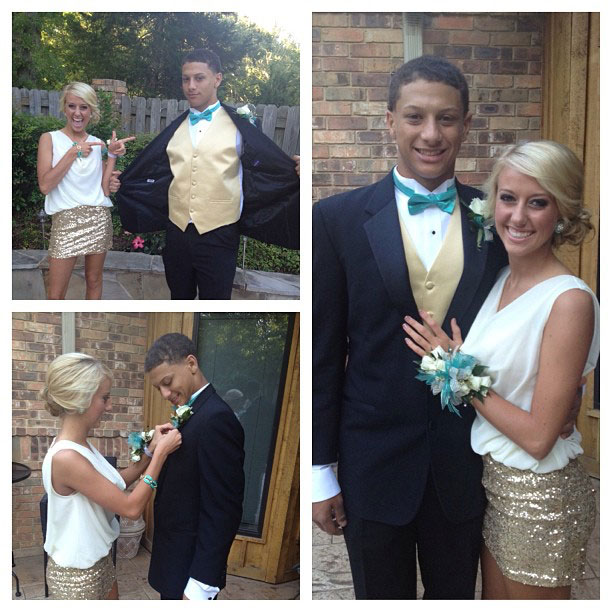 May 2013 Senior Prom Patrick Mahomes Instagram Patrick Mahomes and Brittany Matthews Relationship Timeline