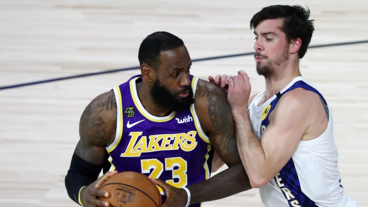 Lakers star LeBron James says Pacers guard T.J. Mcconnell is one of his  favorites