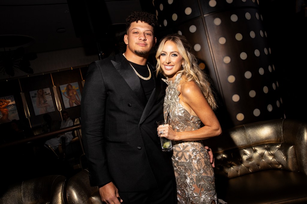 Patrick Mahomes and Brittany Mahomes