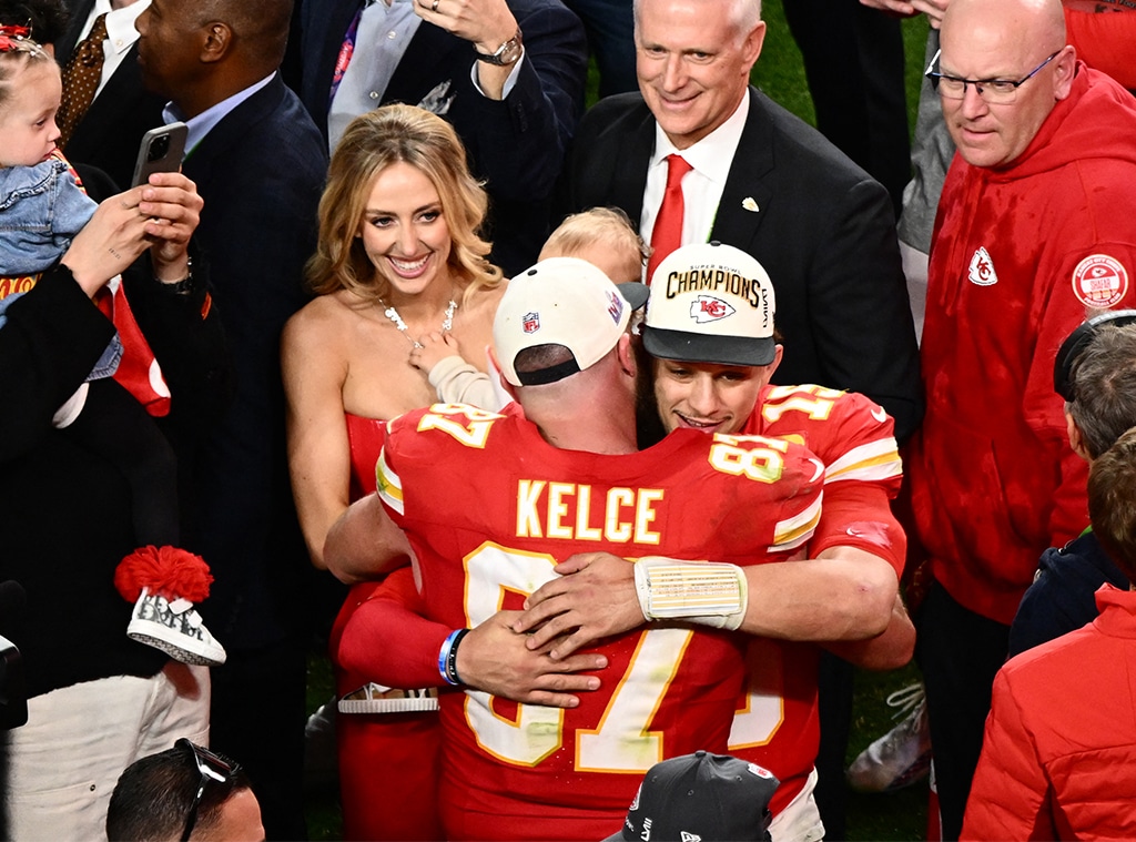 See Patrick and Brittany Mahomes' Adorable Super Bowl Celebration