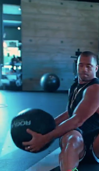 Wilson's training regime includes medicine ball work