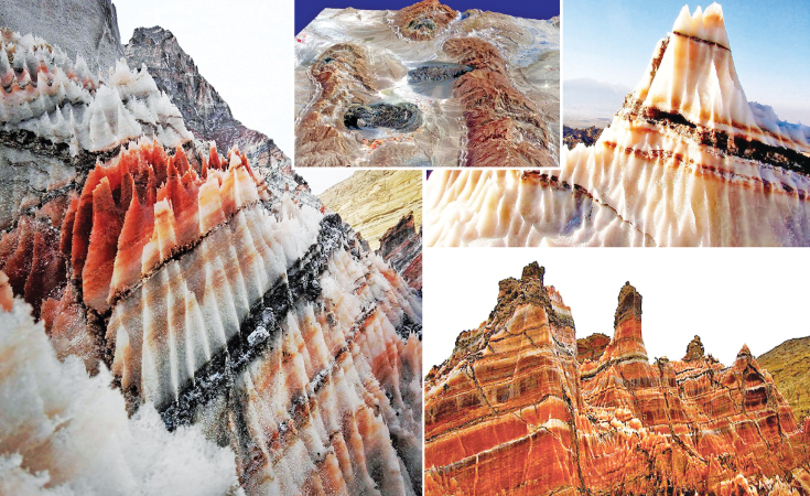 Salt Domes And Salt Glaciers Of Zagros Mountains Geology In, 42% OFF