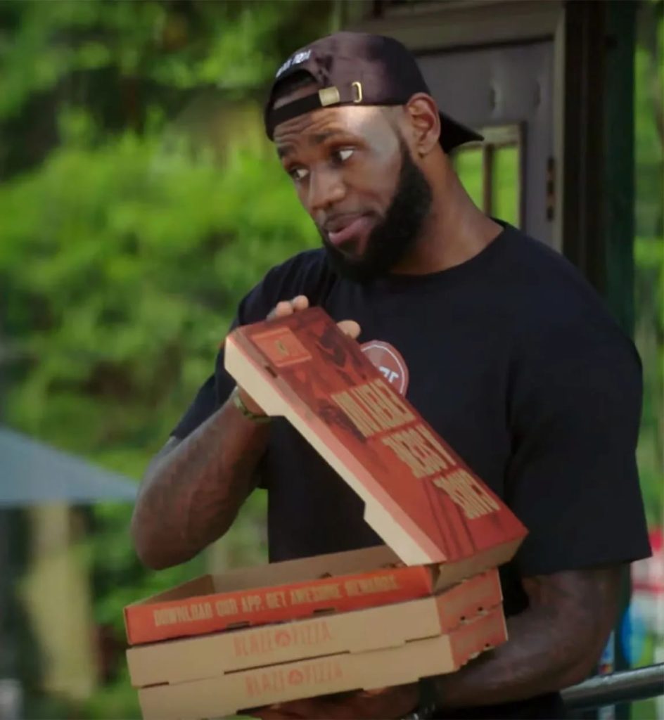 Basketball Superstar LeBron James 'Pranks' Fans with Hilarious Pizza ...