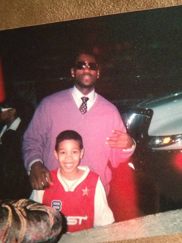 Jayson Tatum posted a photo of himself and LeBron James on social media a dozen years ago