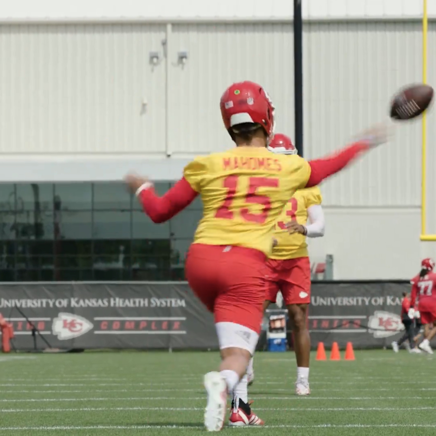 NFL Fans Can't Stop Laughing as Patrick Mahomes Channels His Inner