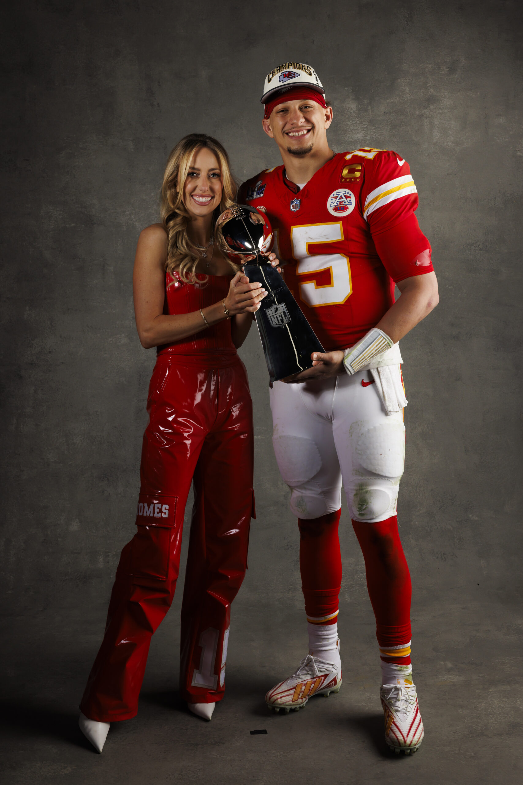 Patrick Mahomes and Brittany Mahomes